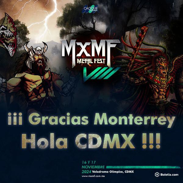 México Metal Fest cambia de nombre y se muda de Monterrey a la CDMX; ya tiene fecha