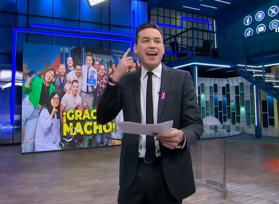 Nacho Lozano se despide de De Pisa y Corre, su programa de Imagen TV.