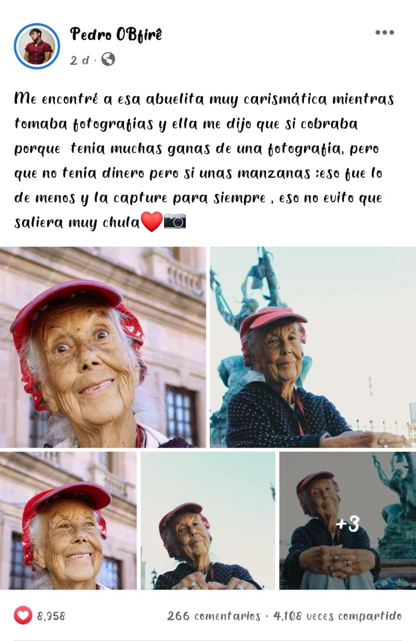 Publicación de Facebook