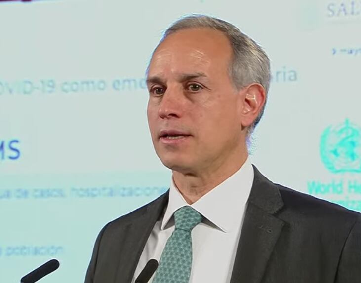 Hugo López-Gatell apareció enfermo para declarar el fin de la pandemia de Covid-19