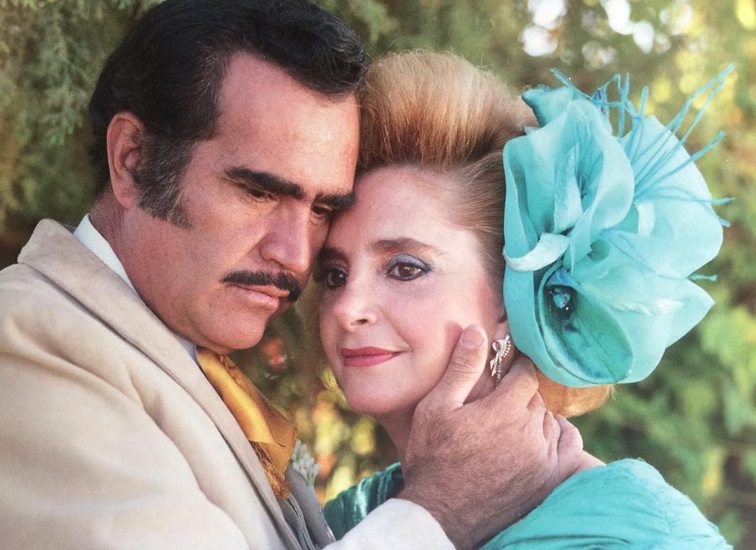 Vicente Fernández y Doña Cuquita