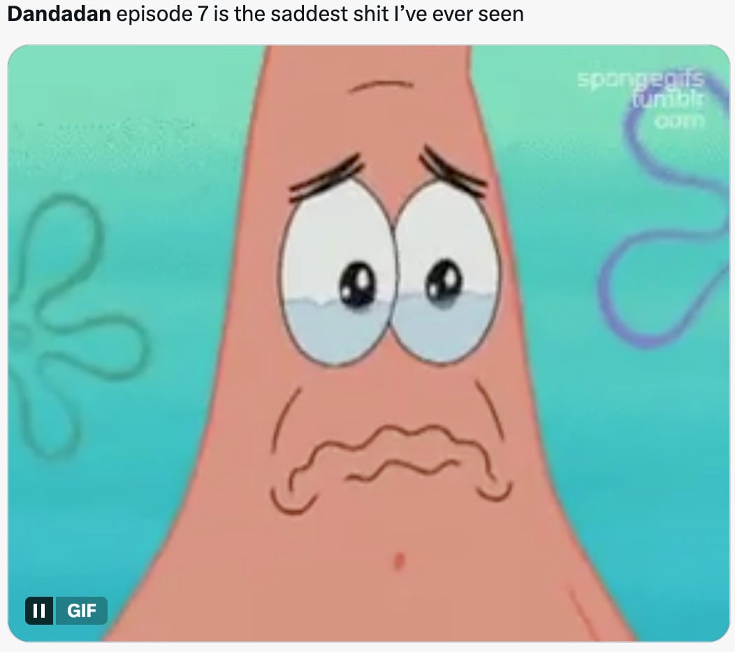 Reacciones al capítulo 7 de Dandadan en Netflix