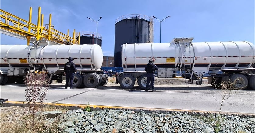Decomiso en Guanajuato de huachicol fue histórico.