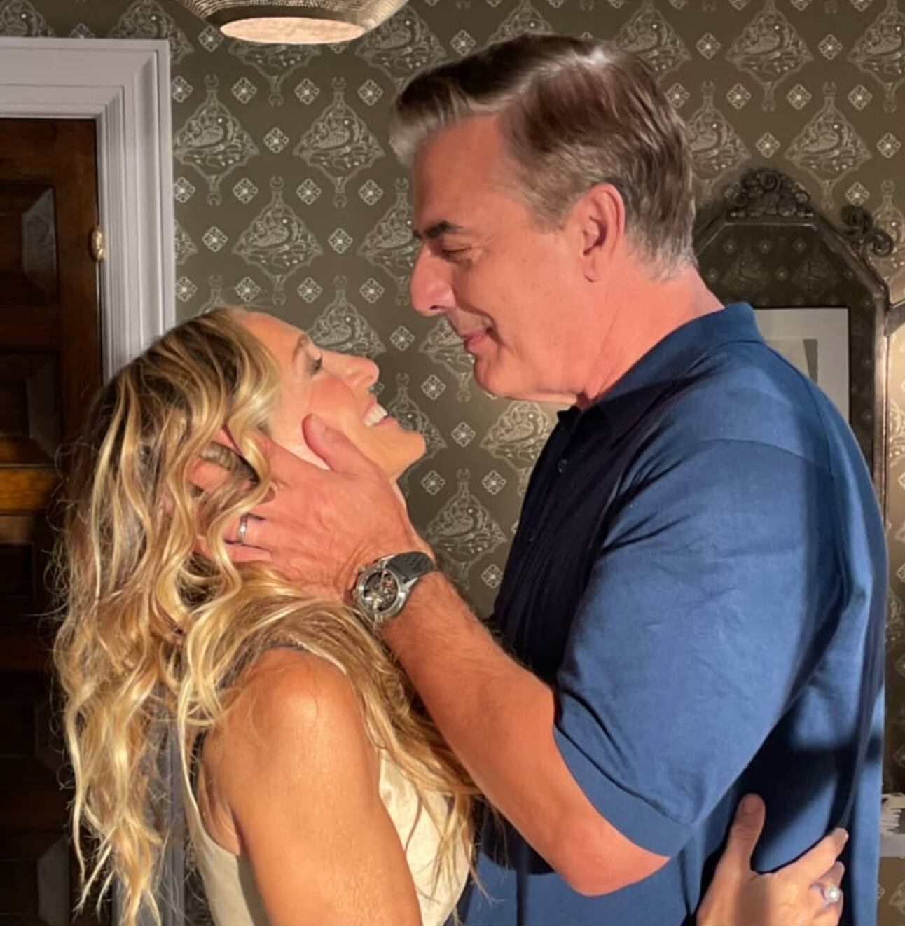 Carrie y Mr. Big (Instagram)