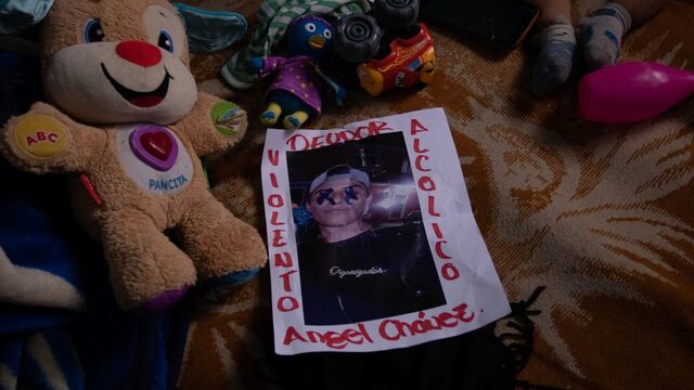 Protesta contra deudores alimentarios