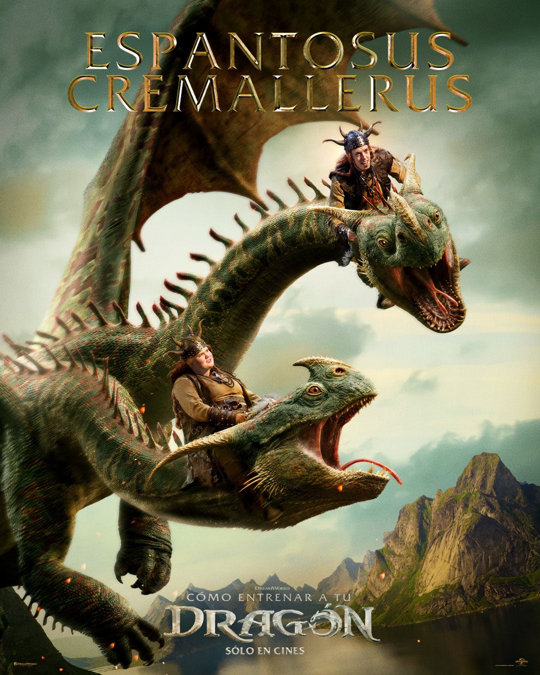 Así se ven los personajes de Cómo entrenar a tu dragón