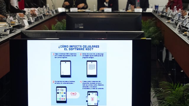 Presentación del informe #GobiernoEspía en el Senado