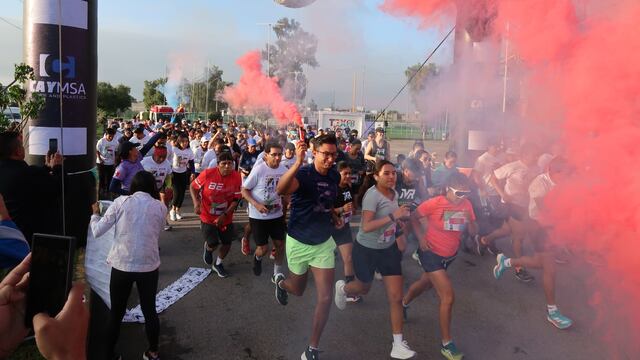 Más de 200 deportistas participaron en la MIT Runners Texcoco