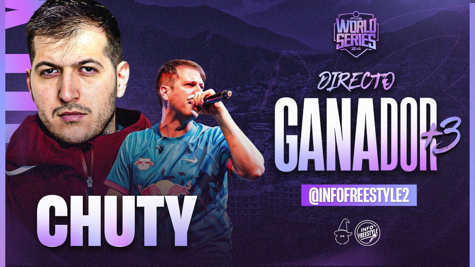 Chuty le ganó a Aczino en la FMS World Series 2024