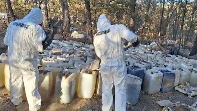 Mega laboratorio de Los Chapitos desmantelado en Zacatecas