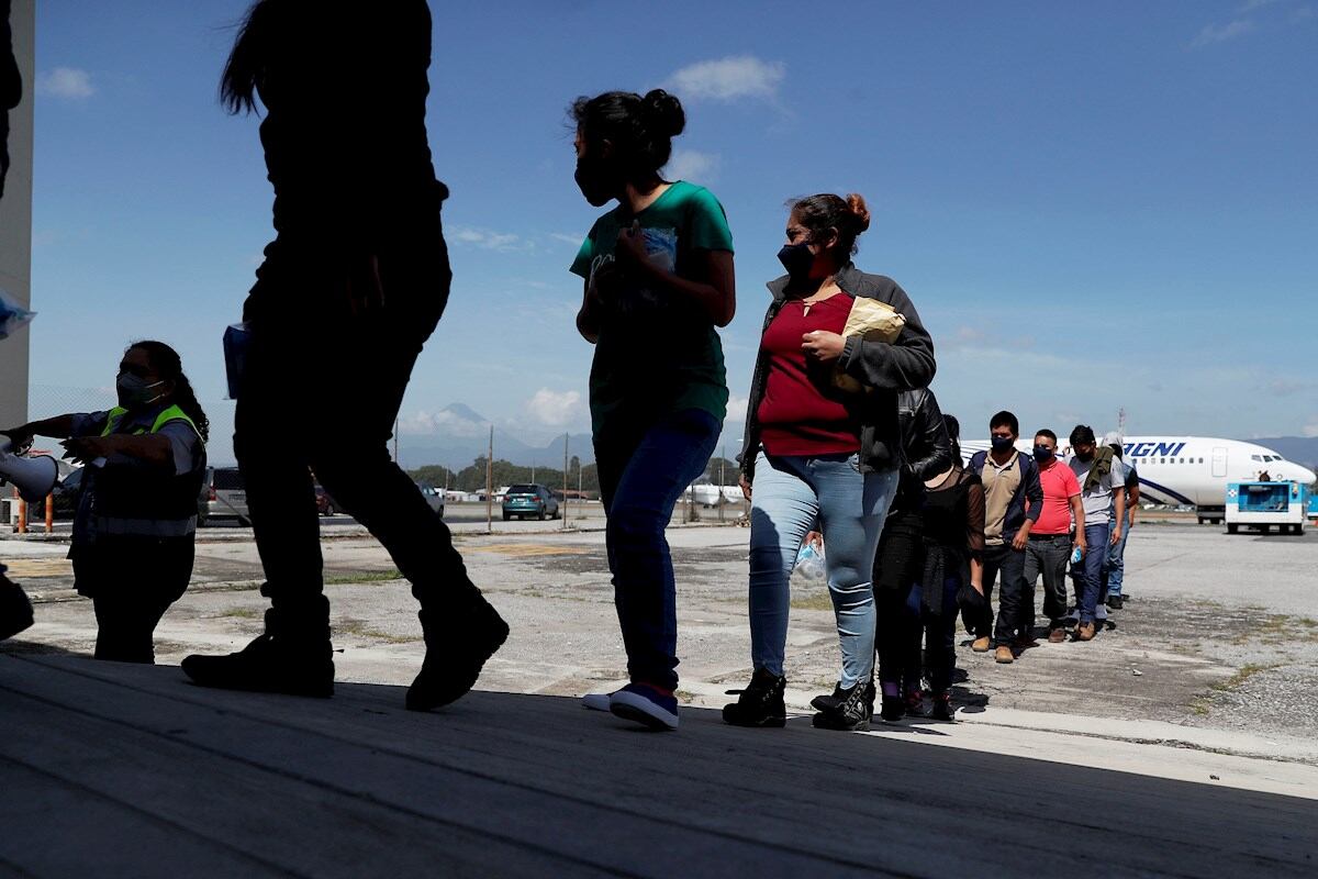 Migrantes en Estados Unidos