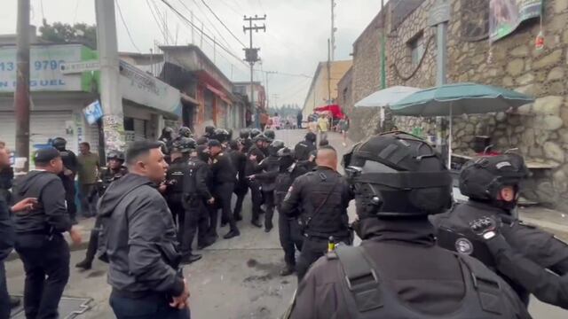 Riña en San Miguel Xicalco, Tlalpan