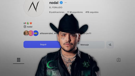 “El Forajido”: Nodal registra nuevo nombre y desata rumores