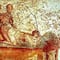 Turistas tratan de imitar trío épico sexual en Pompeya