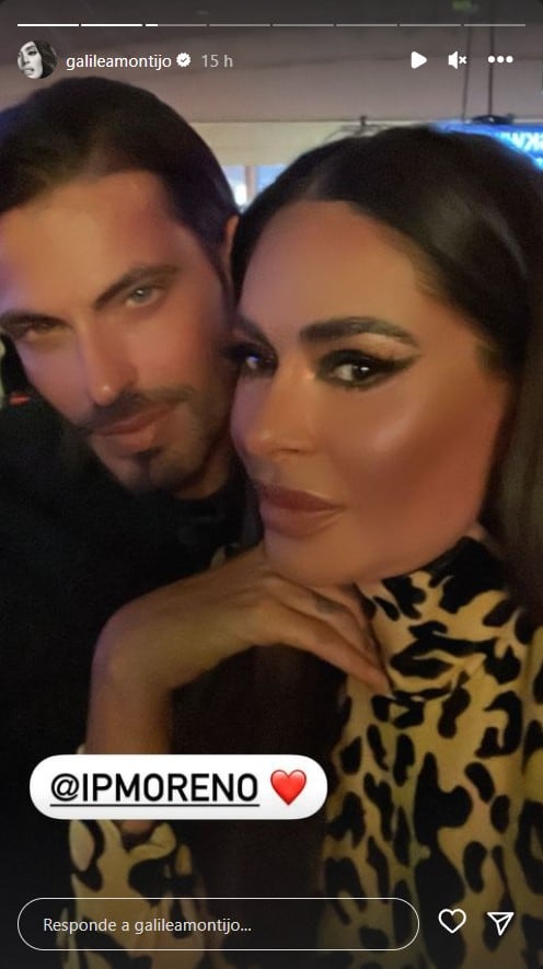 Galilea Montijo e Isaac Moreno