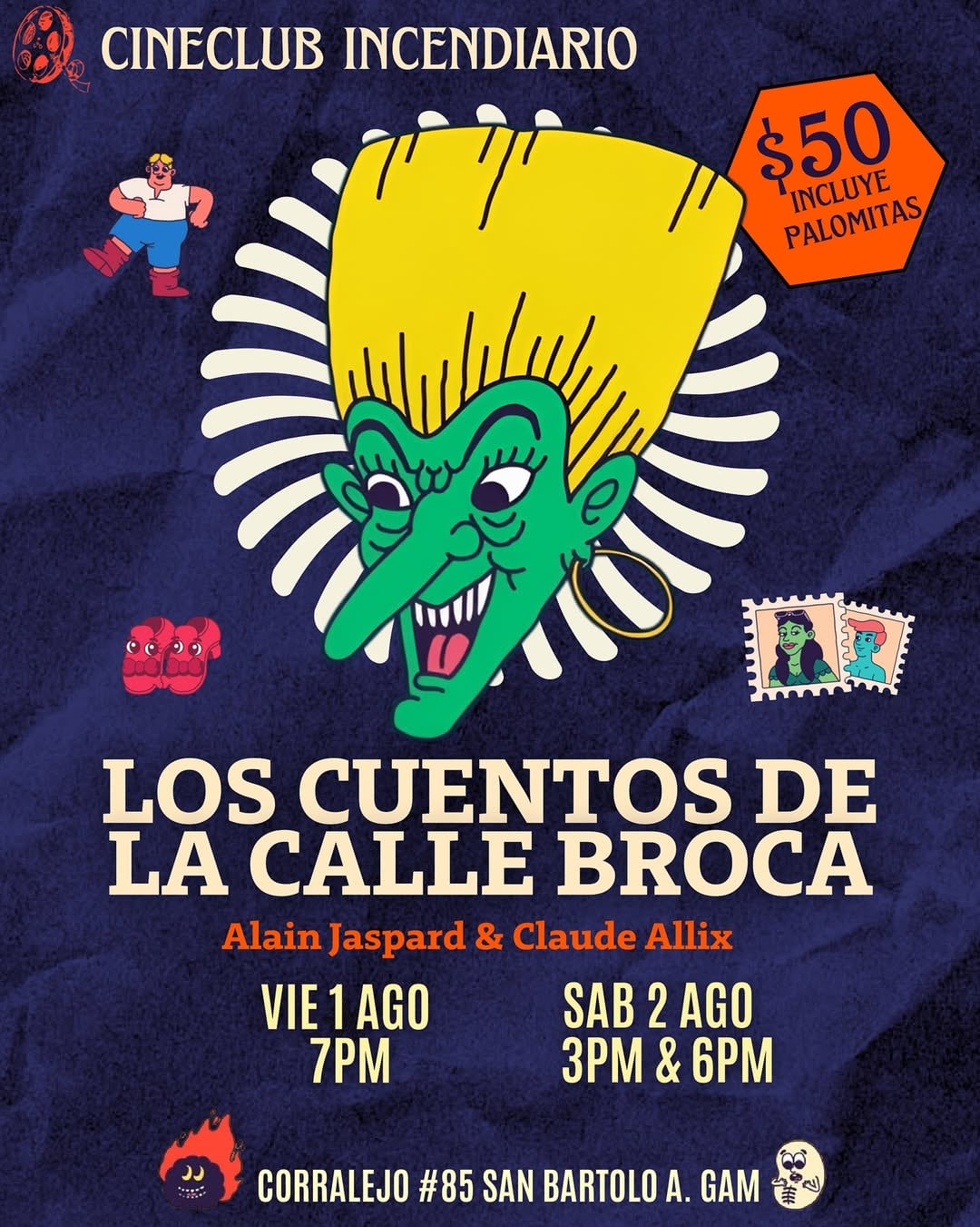 Los Cuentos de la Calle Broca en CDMX