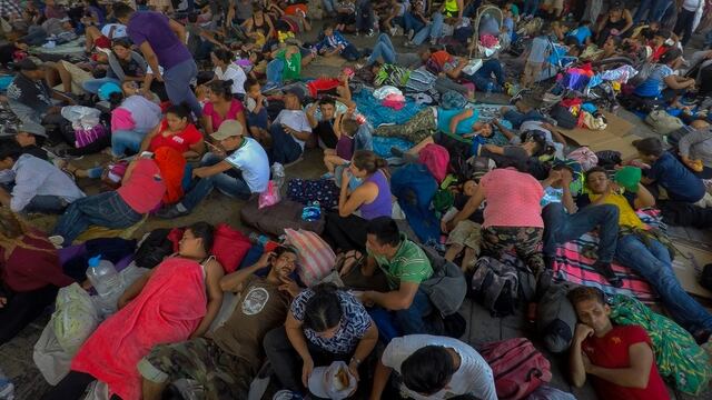 Migrantes en Chiapas
