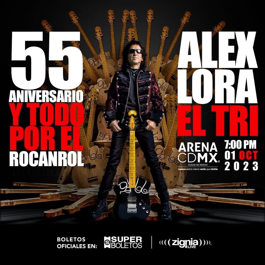 Álex Lora en concierto: Precio de boletos para verlo en CDMX y Monterrey