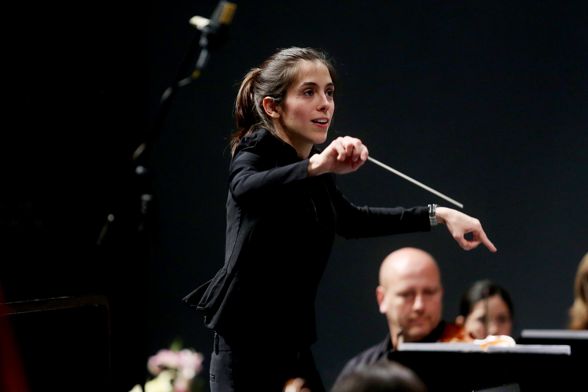 Gaby Garza ahora es directora de orquesta, pero antes cantó en Plastilina Mosh