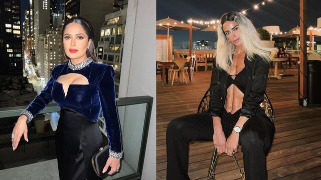 Salma Hayek y Bárbara de Regil.