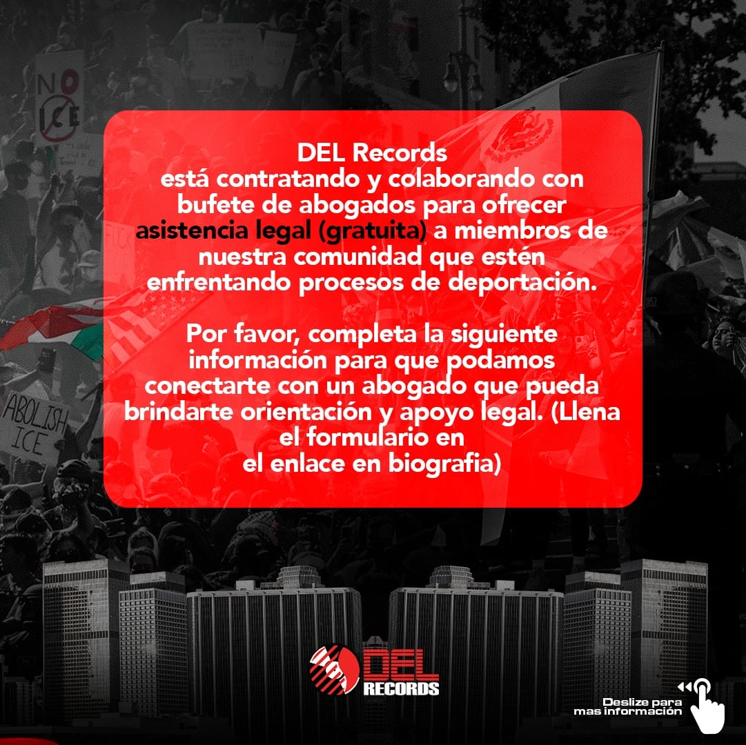 así puedes recibir ayuda de DEL Records, propiedad de Ángel del Villar