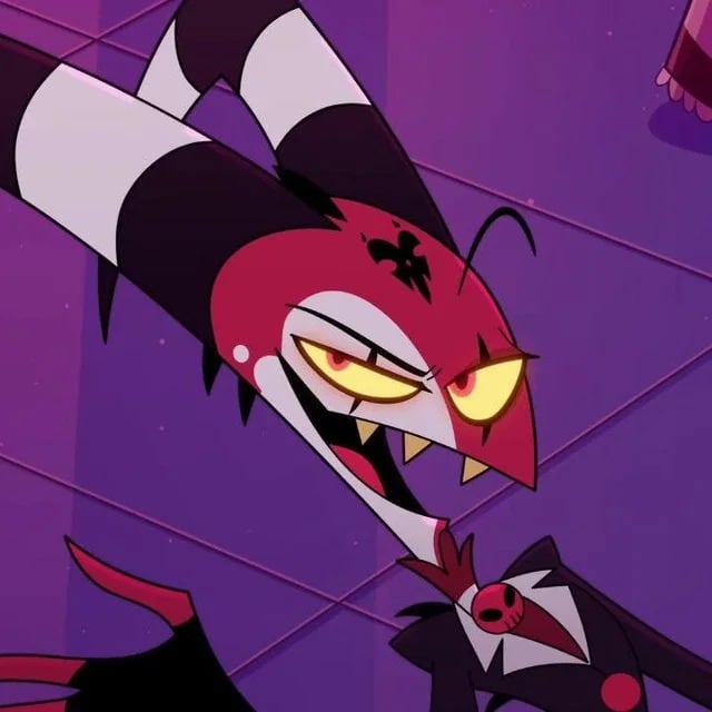 Blitzø personaje de Helluva Boss, spin-off de Hazbin Hotel