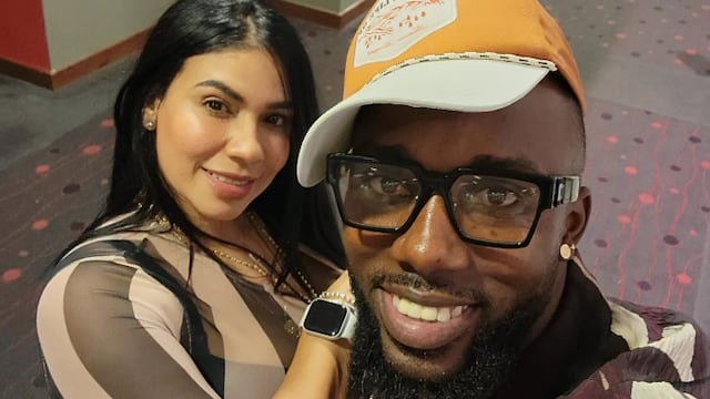 Randy Arozarena y Cenelia Pineda