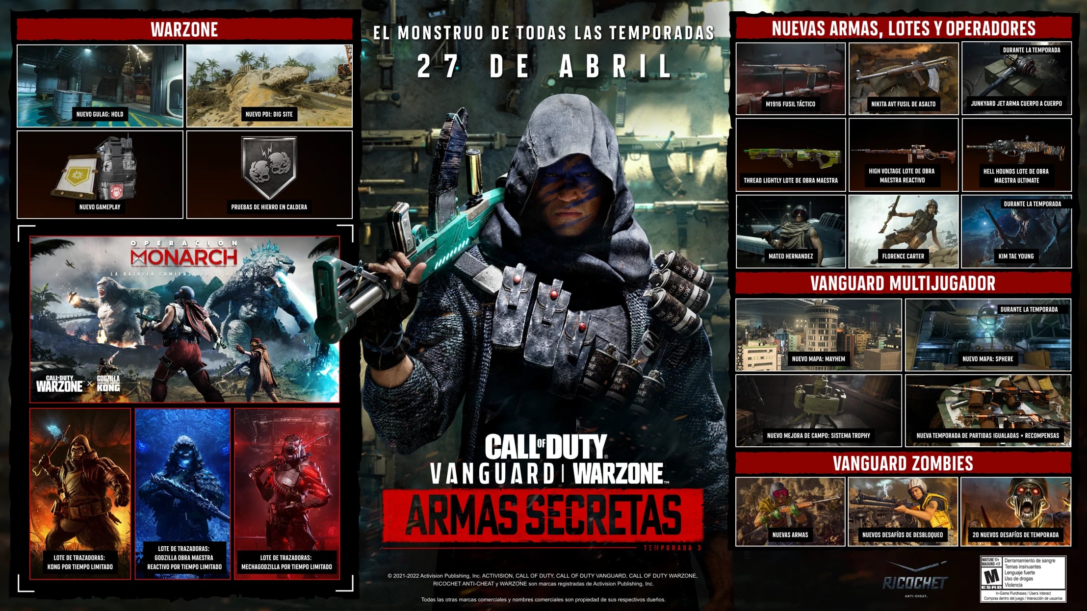 Call of Duty: Vanguard & Warzone Nueva Temporada