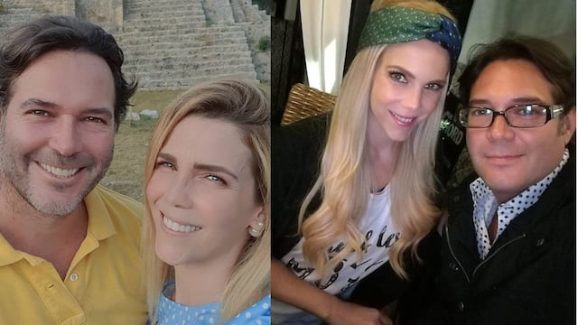 Gaby Crassus y Rodrigo Mejía.