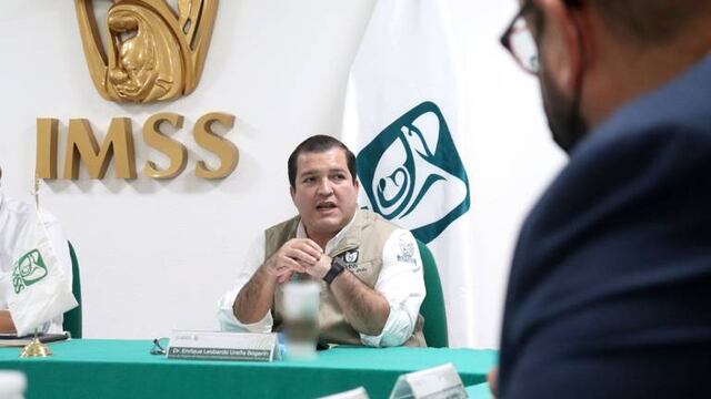 Enrique Leobardo Ureña Bogarín, delegado IMSS