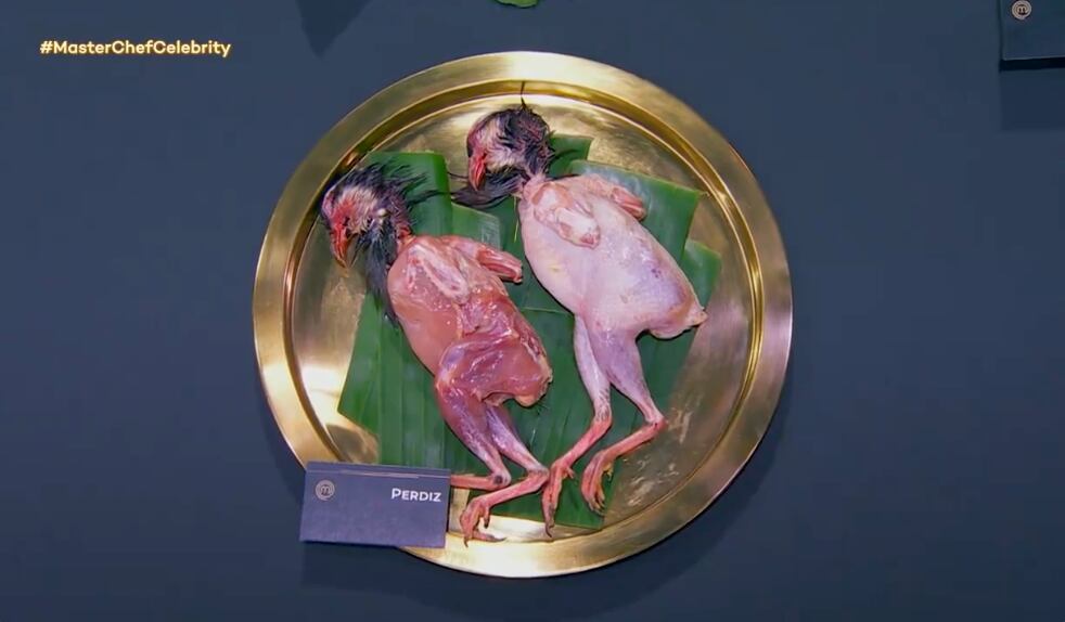 Perdiz, ave para cocinar en MasterChef Celebrity 2024