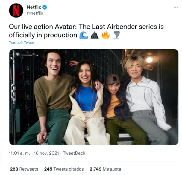 Elenco de ‘Avatar: The Last Airbender’ de Netflix