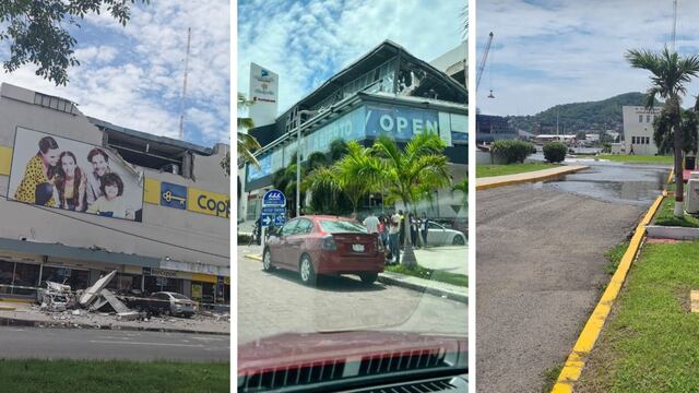 Afectaciones del sismo de hoy en Colima