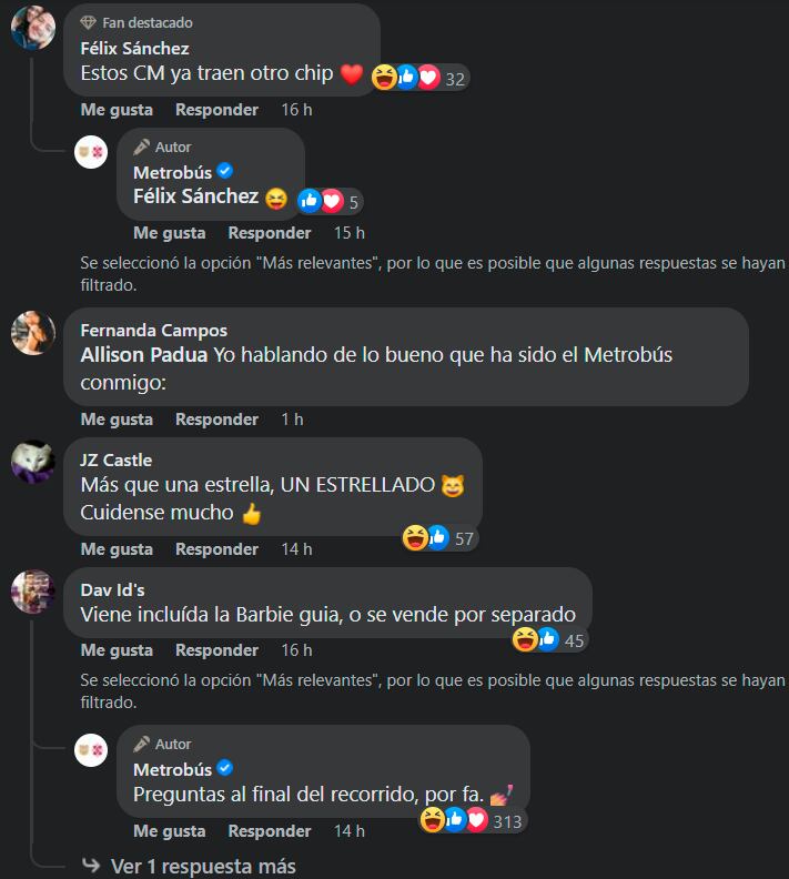 Metrobús CDMX se une a la moda de Barbie y cambia su foto con una unidad de Indios Verdes