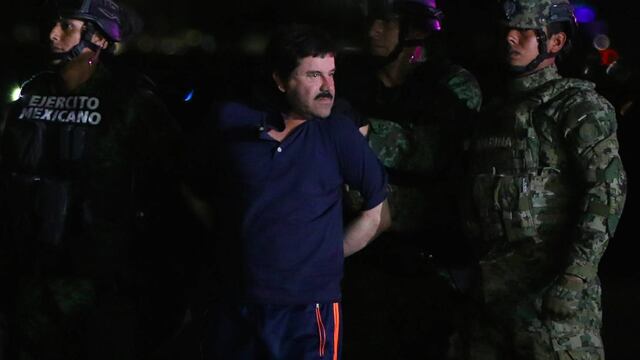 Recaptura de Joaquín "El Chapo" Guzmán.