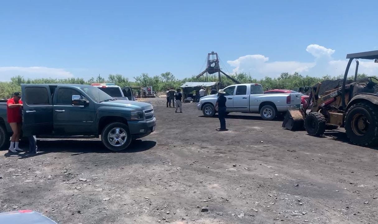 Desplome que dejó atrapados a mineros en Sabina; Coahuila, se dio reblandecimiento de paredes