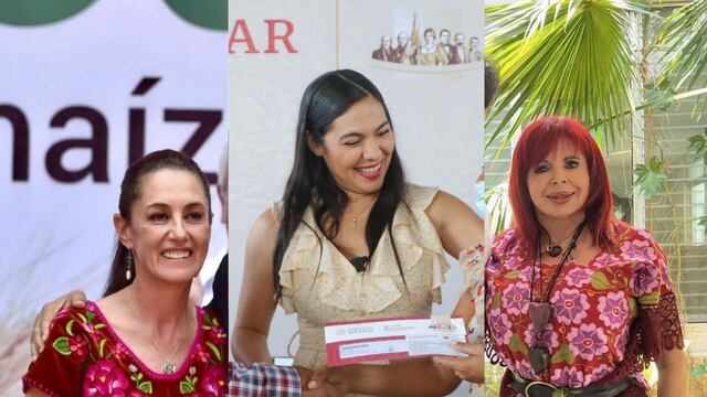 Claudia Sheinbaum, Indira Vizcaíno y Layda Sansores