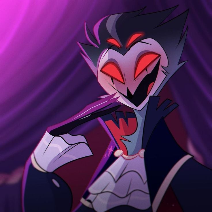 Stolas, personaje de Helluva Boss