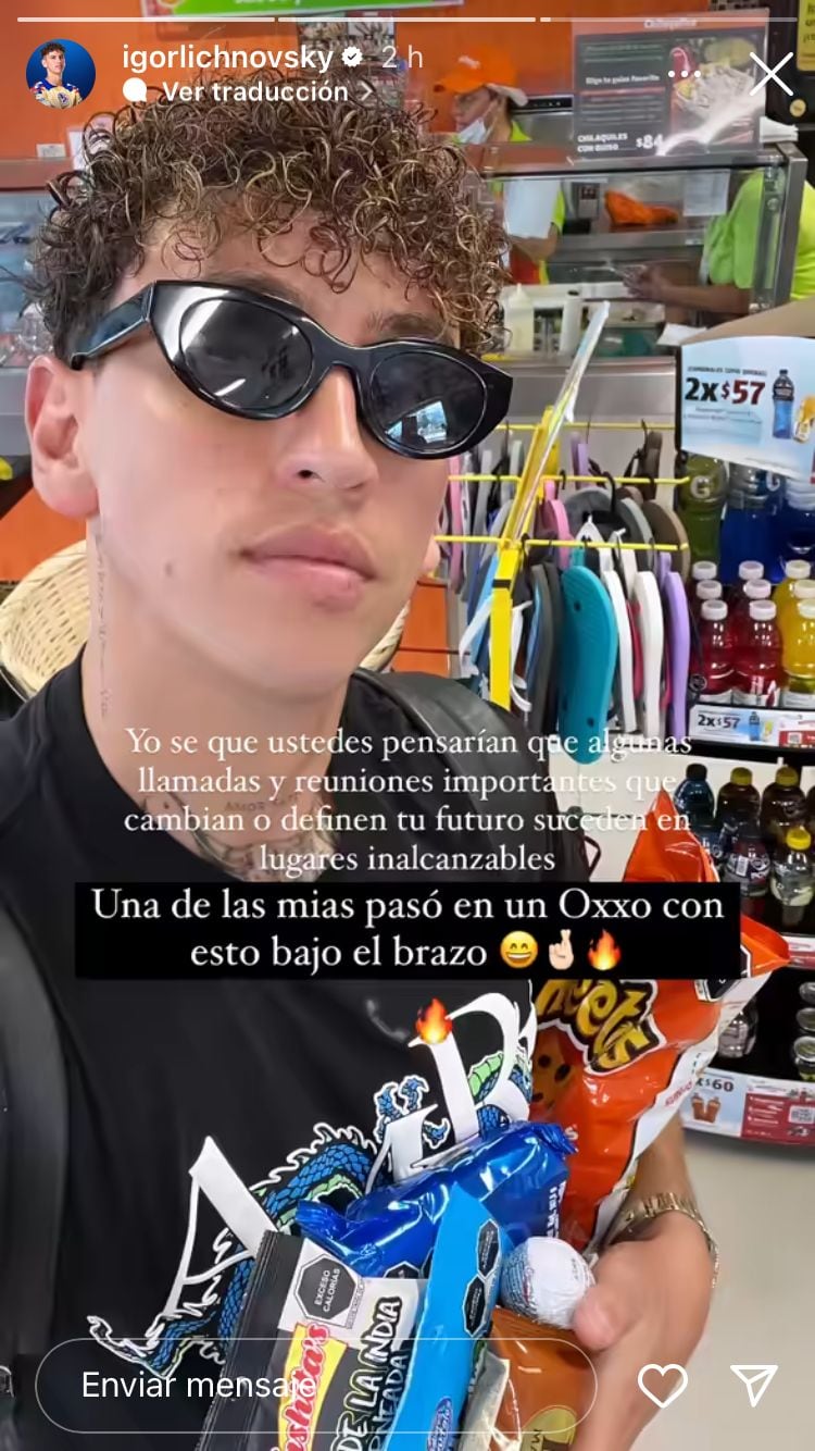Igor Lichnovsky pudo haber llegado a un acuerdo con el América en un Oxxo