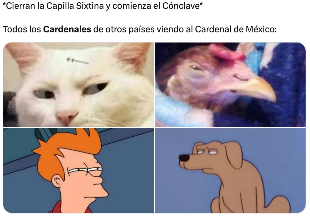 Memes del cónclave 2025 sobre el nuevo papa