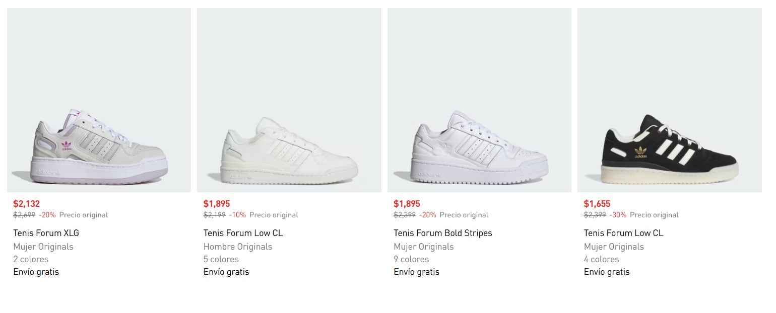 Ofertas Adidas México