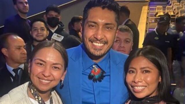 Tenoch Huerta y Yalitza Aparicio