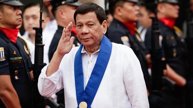 Rodrigo Duterte, presidente de Filipinas