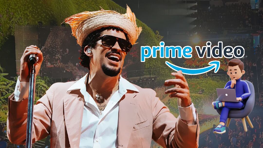 Bad Bunny logra el concierto más visto en la historia de Amazon Prime Video
