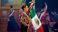 El vestido de Claudia Sheinbaum que llevó a Palacio Nacional los bordados de Juchitán