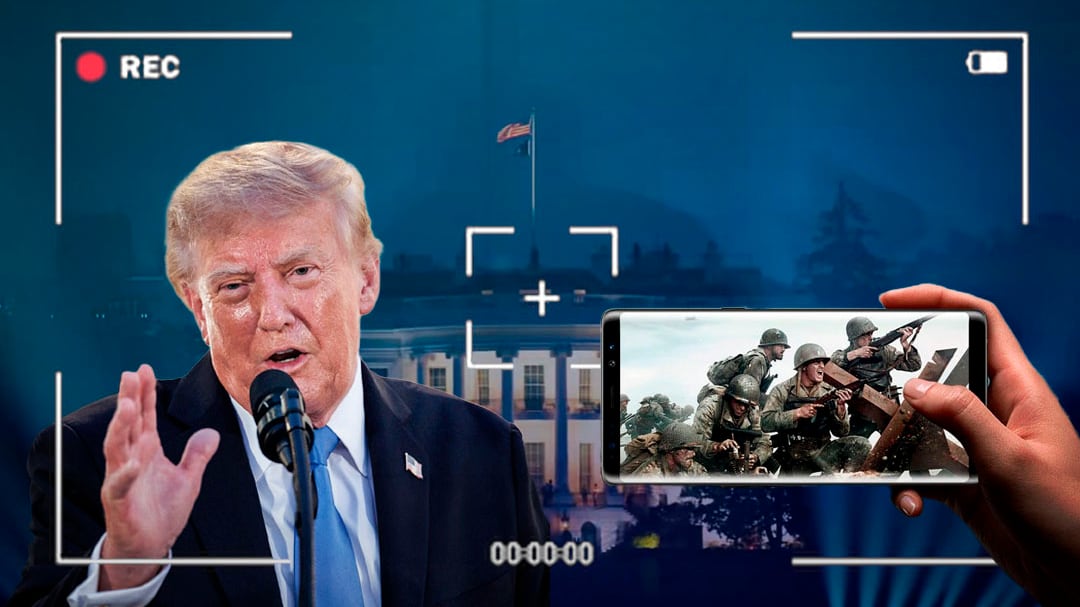 Video de Donald Trump es comparado con un “tráiler” de la Tercera Guerra Mundial