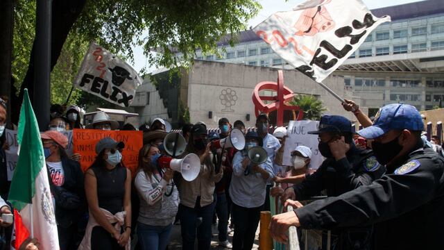 INE protesta Félix Salgado Macedonio
