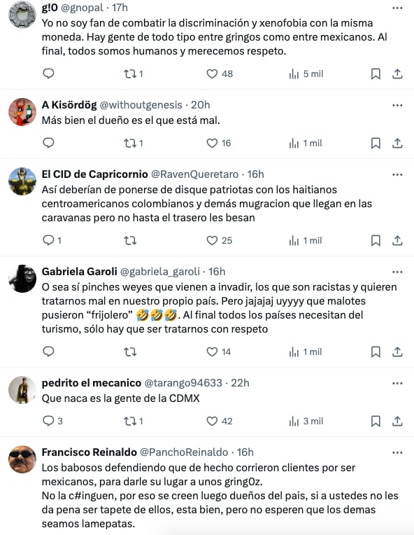 Video de pulquería en donde pusieron Frijolero de Molotov para correr a gringos, genera críticas