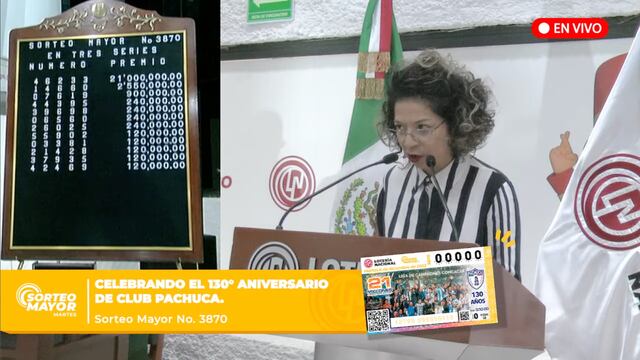 Resultados Sorteo Mayor 3870 de Lotería Nacional en vivo: ganadores de hoy, 6 de diciembre