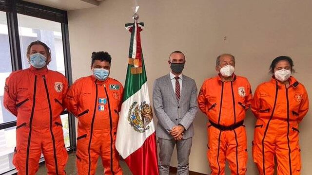 Los Topos de México están listos para colaborar en rescate del derrumbe en Miami